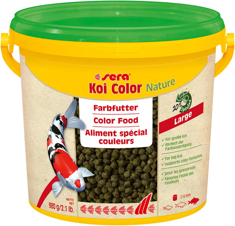 sera 7025 KOI Color Large 2.2 lb 3.800 ml Pet Food, One Size