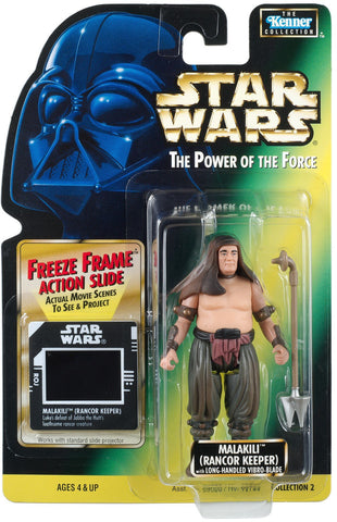 Star Wars The Power of The Force Freeze Frame Malakili (Rancor Keeper) Action Figure 3.75 Inches