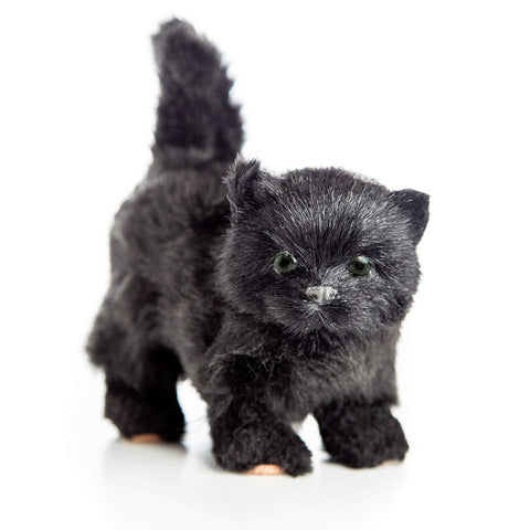 THE QUEEN'S TREASURES 18 Inch Doll Pets, Officially Licensed Little House On The Prairie Black Kitty Cat, Compatible with American Girl Dolls
