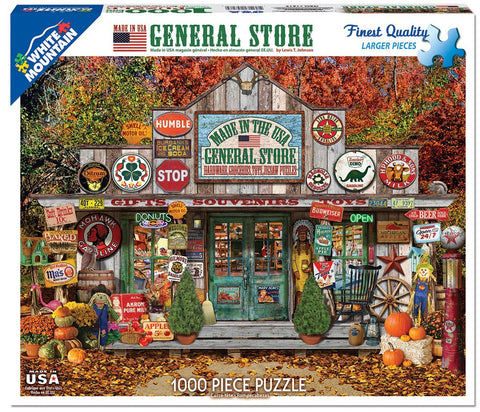 White Mountain Puzzles General Store - 1000 Piece Jigsaw Puzzle