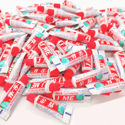 Generic 0.1ounce Travel Size Portable Disposable Toothpaste for Camping,Toiletries Cleaning Teeth Personal Care (50)