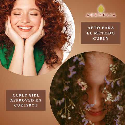 Acemelia Beauty Hair Pack: Natural Hair and Scalp Treatment | Camellia Oil Solid Shampoo and 100% Organic Nourishing Oil | Curly Girl Method | Handcrafted Production