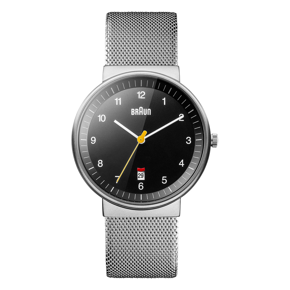 Braun Unisex-Adult Watch, Analogue Classic Display and Strap BN0032BKSLMHG