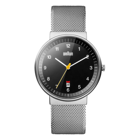 Braun Unisex-Adult Watch, Analogue Classic Display and Strap BN0032BKSLMHG