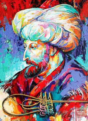 Anatolian Puzzle - Fatih Sultan Mehmet, 1000 Piece Jigsaw Puzzle, 1078