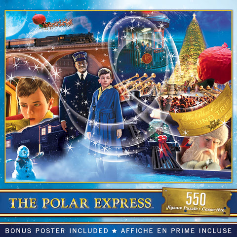 MasterPieces 500 Piece Christmas Jigsaw Puzzle - The Polar Express - 15"x21"