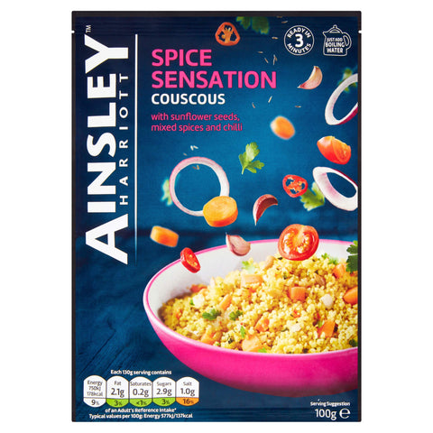 Ainsley Harriott Spice Sensation Couscous, 100 g, Pack of 12