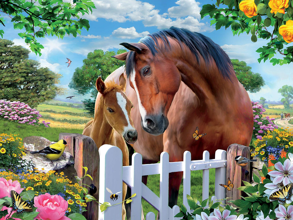 Ceaco - Harmony - At The Gardens Gate 2-550 Piece Jigsaw Puzzle
