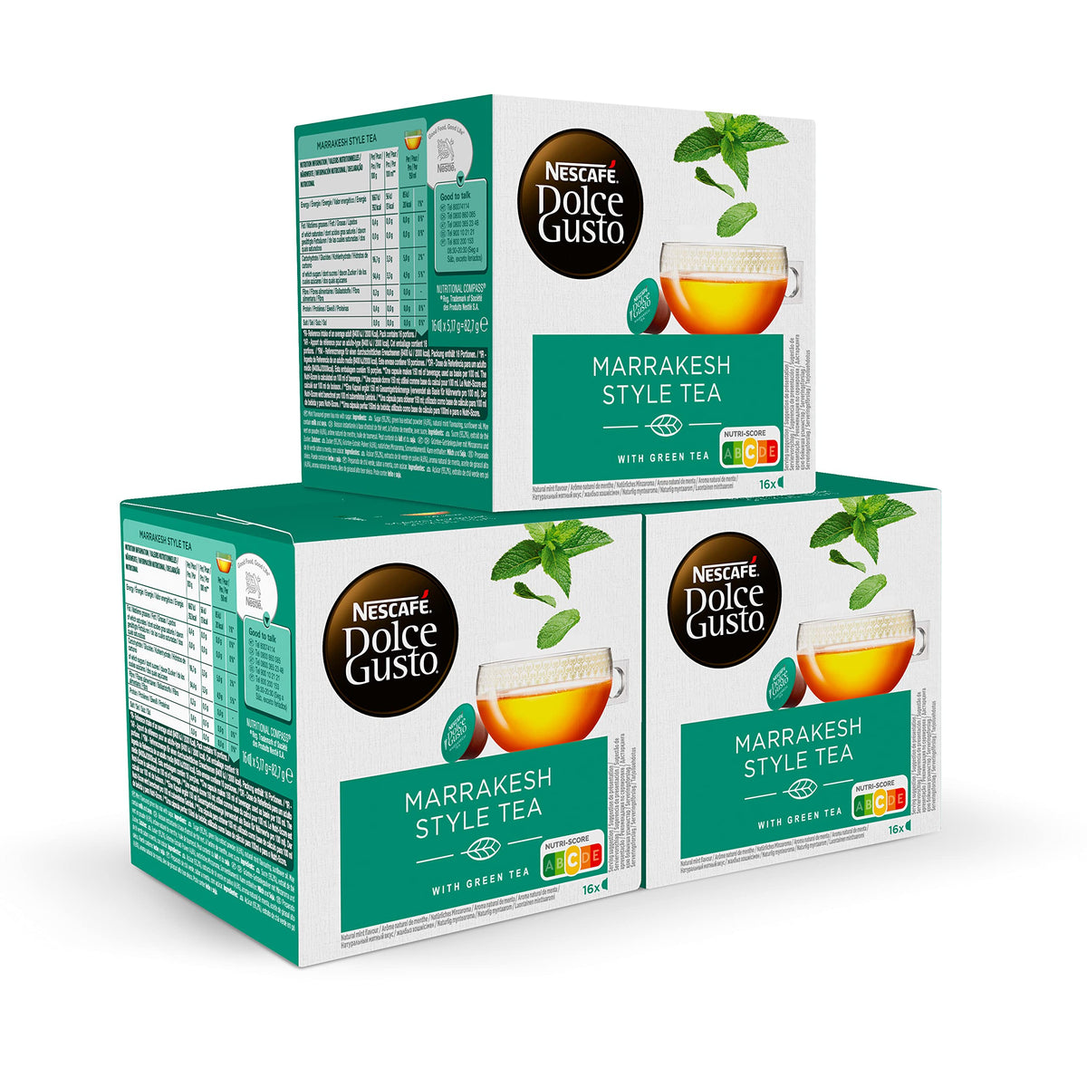 Tea capsules for Nescafe 'Dolce Gusto'