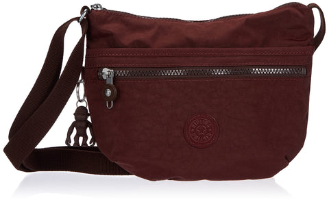 Kipling Synthetic Arto S Crossbody Bags, Mahogany, Brown
