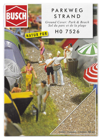 Busch 7526 Park Path/Beach Gravel HO Scenery Scale Model Scenery