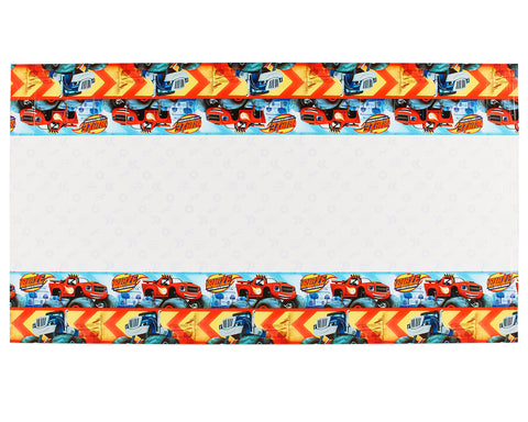 Blaze and the Monster Machines Plastic Table Cover, Party Favor