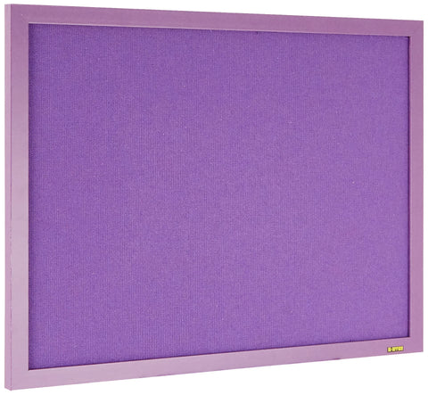 BiSilque Notice Board Framed W600xH450 Lavender Ref FB0469418
