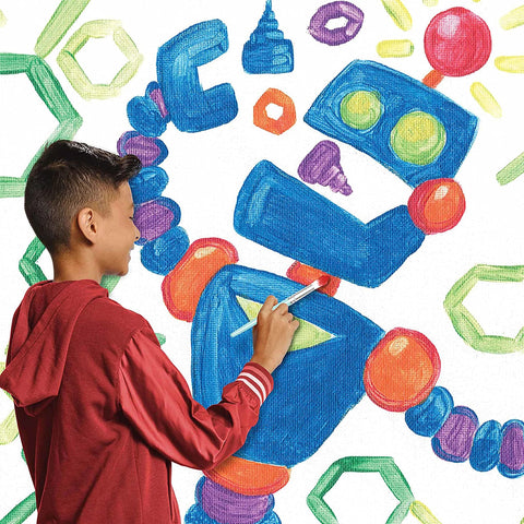 Crayola Washable Paint (12ct), Bulk Paint Set for Kids, Nontoxic Paint, Kids Craft Supplies, Classroom Supplies for Teachers, 16 Oz