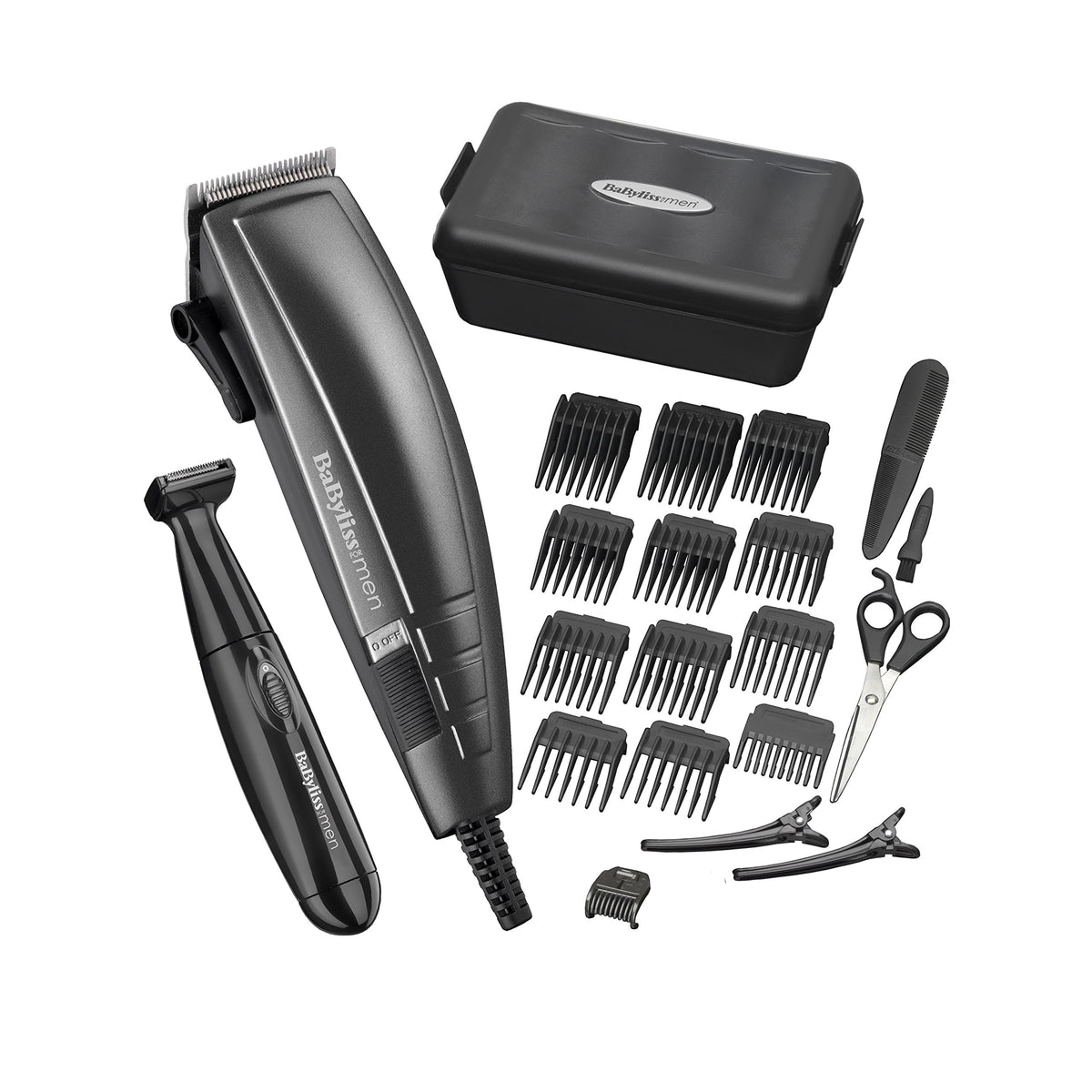 BaByliss Pro Hair Cutting Kit for Men - Black