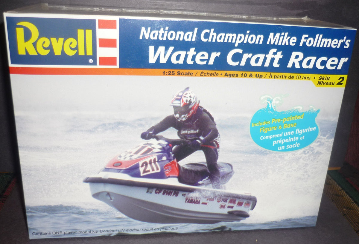 Revell #5030 National Champion Mike Follmer's Water Craft Racer 1/25 Scale Plastic Model Kit