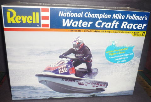 Revell #5030 National Champion Mike Follmer's Water Craft Racer 1/25 Scale Plastic Model Kit