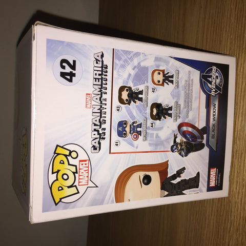 Funko POP Heroes: Captain America Movie 2 - Black Widow Action Figure