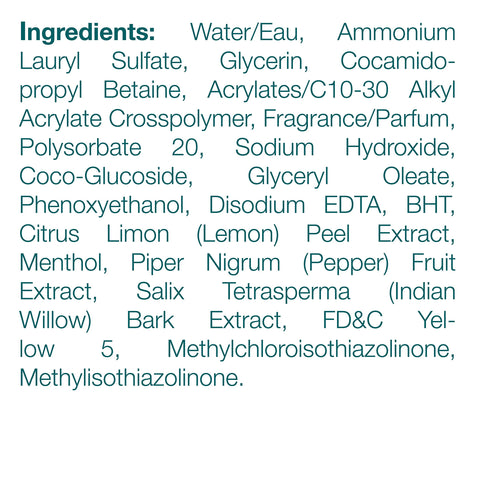 Himalaya Men's Intense Oil Clear Lemon Face Wash, Deep Cleaning Daily Facial Cleanser, Non-Drying, For Normal to Oily Skin, 3.38 oz