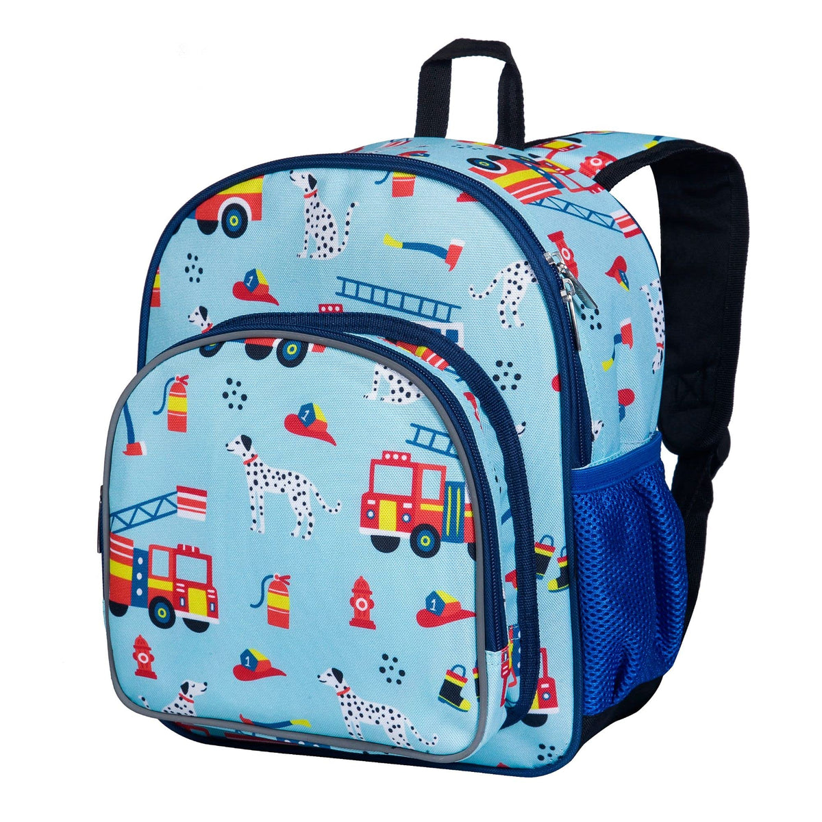 Wildkin Boys' 12-Inch Backpack, Firefighters, 12 Inch