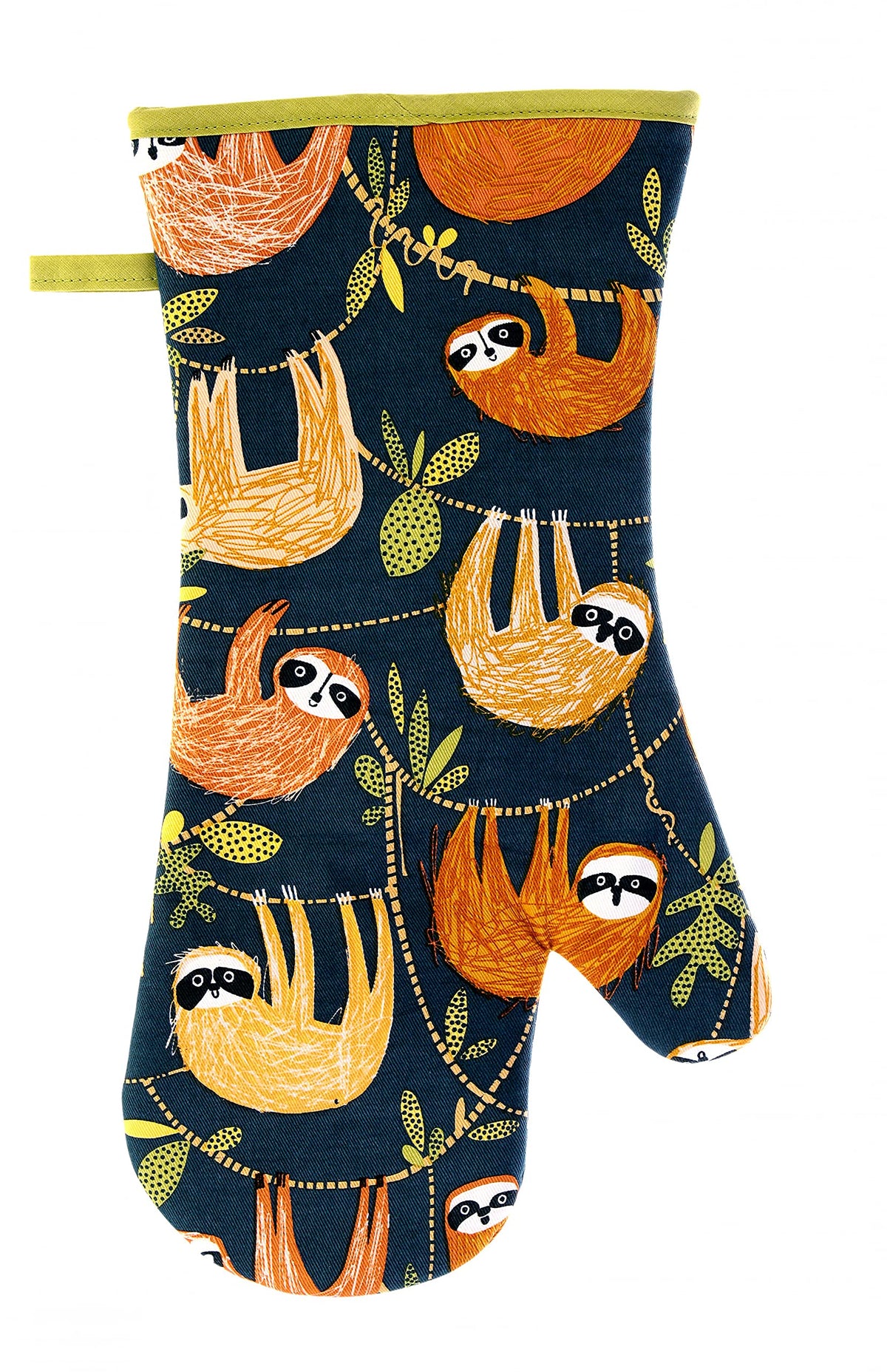 Ulster Weavers - Hanging Around - Gauntlet Oven Glove - One Size in Blue