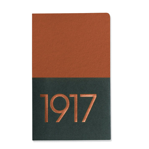 LEUCHTTURM1917 (355537) Metallic Edition Jottboks Pocket (A6), 60 num. Pages (2-Pack), Plain, Copper