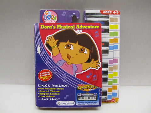 Fisher-Price I Can Play Piano Software - Dora's Musical Adventure