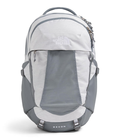 THE NORTH FACE Women's Recon Everyday Laptop Backpack, TNF White Metallic MÃƒÂ©lange/Mid Grey-NPF, One Size
