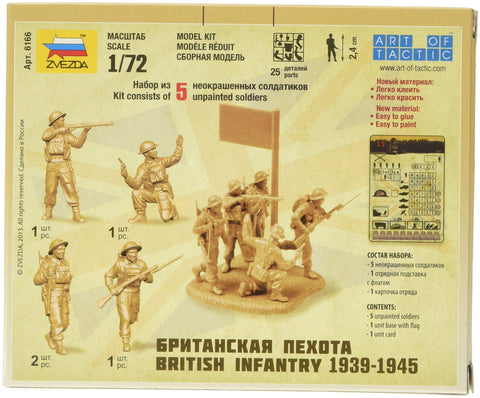 Zvezda Models 1939-1945 British Infantry Kit