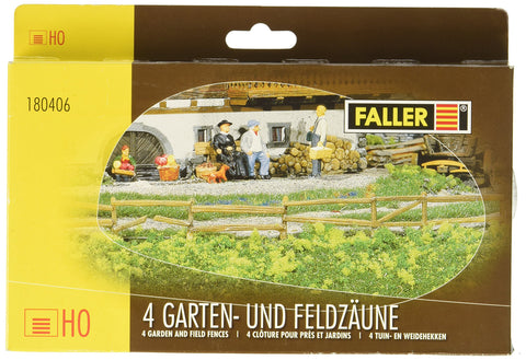 Faller 180406 Garden & Field Fences 4/Scenery and Accessories