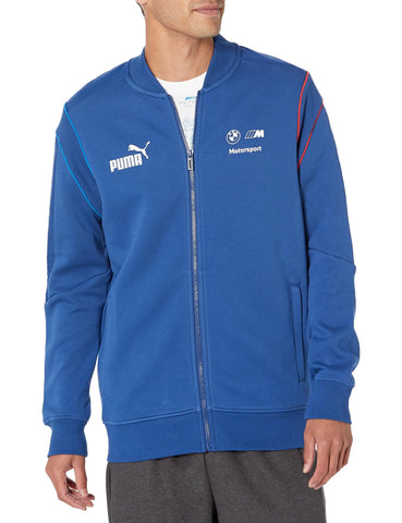 PUMA Men's Standard BMW M Motorsport T7 Full-Zip Jacket, Pro Blue-m Color-ah23, XX-Large