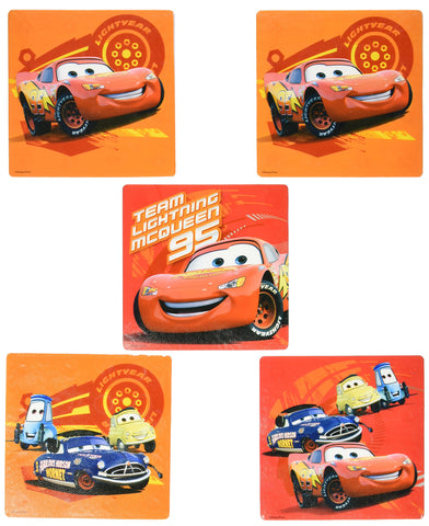Disney Cars Bath Tub Treads, 5 Pack