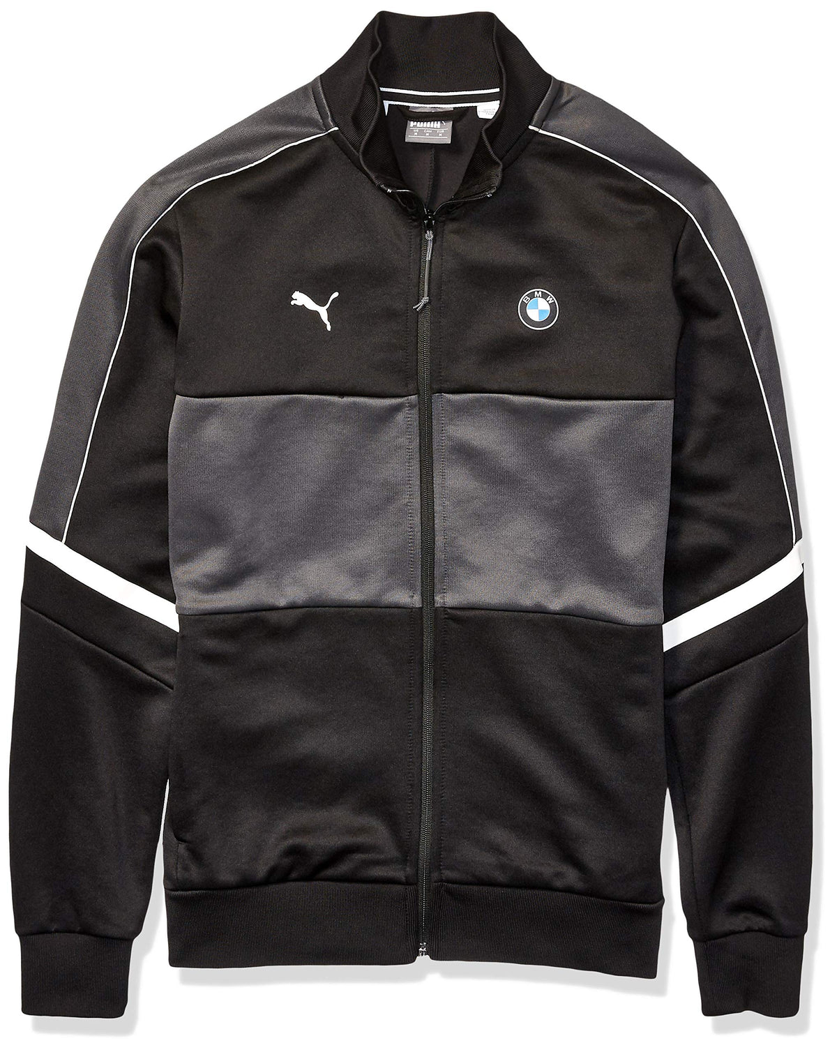 PUMA Mens BMW M Motorsport T7 Track Jacket, Black, S