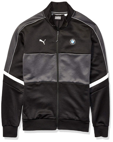 PUMA Mens BMW M Motorsport T7 Track Jacket, Black, S