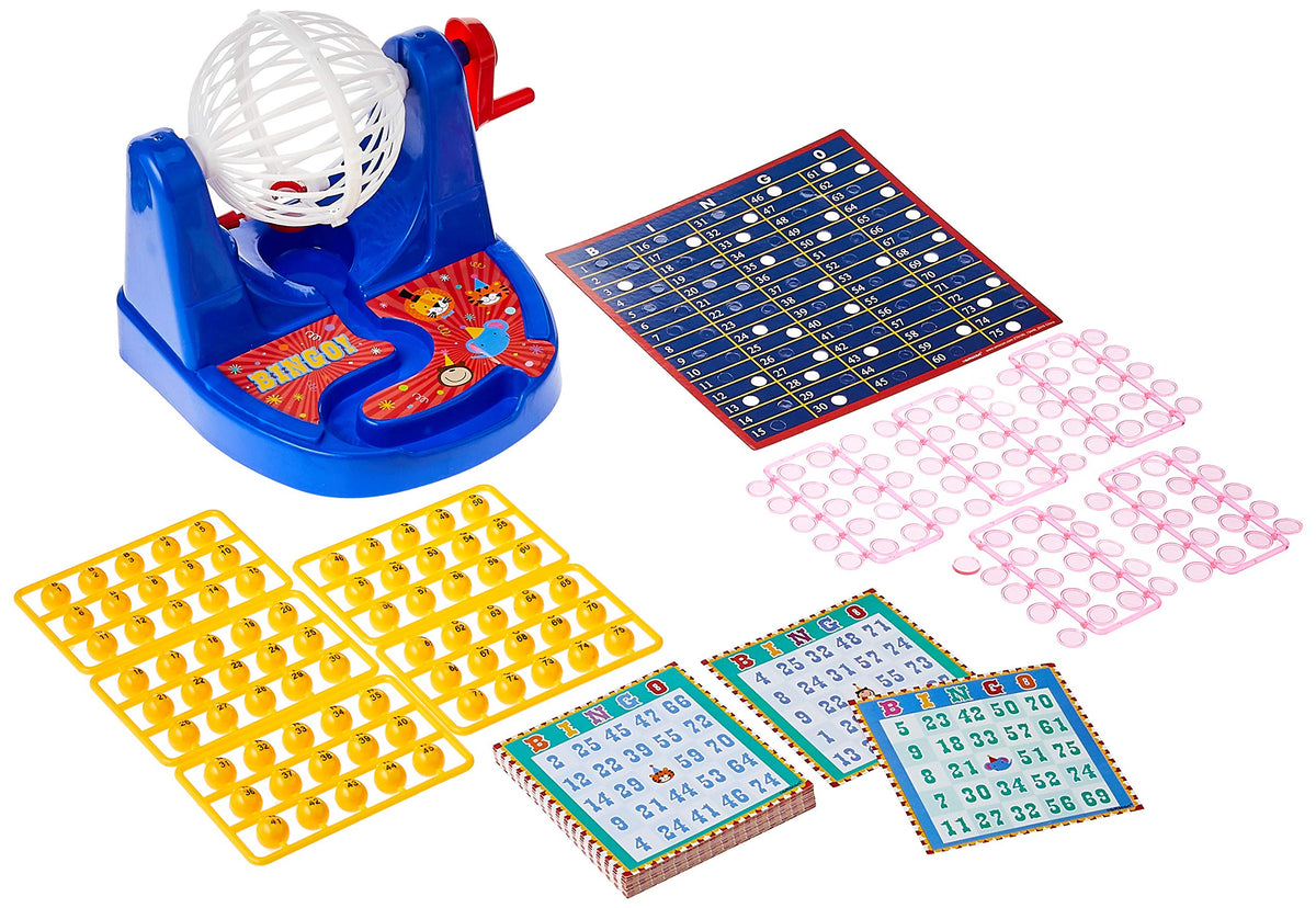 Amscan Party Games and Activities Deluxe Bingo, 8.66-inch, Multicolor