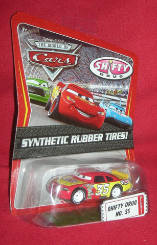 Disney / Pixar CARS Movie Exclusive 1:55 Die Cast Car with Sythentic Rubber Tires Shifty Drug