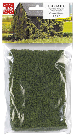 Busch 7345 Foliage Lt Green HO Scenery Scale Model Scenery