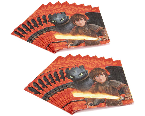 How to Train Your Dragon 2 Luncheon Napkin, Party Favor