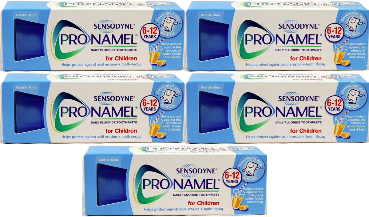 Sensodyne Pronamel Children Daily Fluoride Toothpaste [Pack of 5]