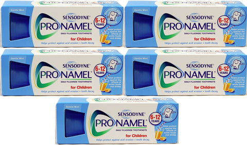 Sensodyne Pronamel Children Daily Fluoride Toothpaste [Pack of 5]
