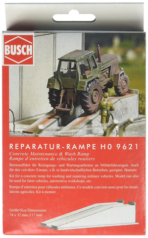 Busch 9621 Wash and Manteca Ramp HO Scenery Scale Model Scenery