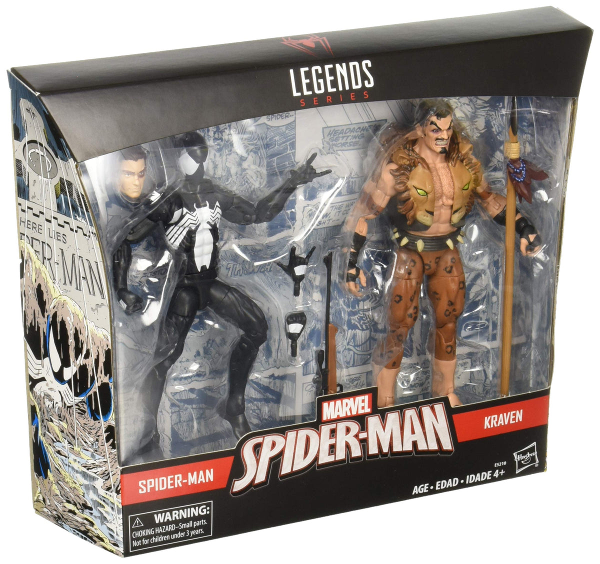 Marvel Legends Spider-Man and Kraven Two Pack