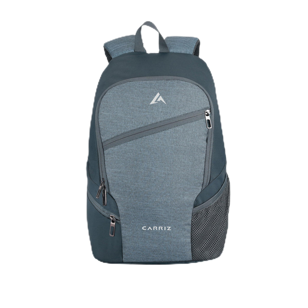 CARRIZ Travel Backpack - Water Resistant Fabric, 22 Litre, Backpack for Men and Women - Ideal for Students and Professionals, Office and College Use, GREY, M, Modern
