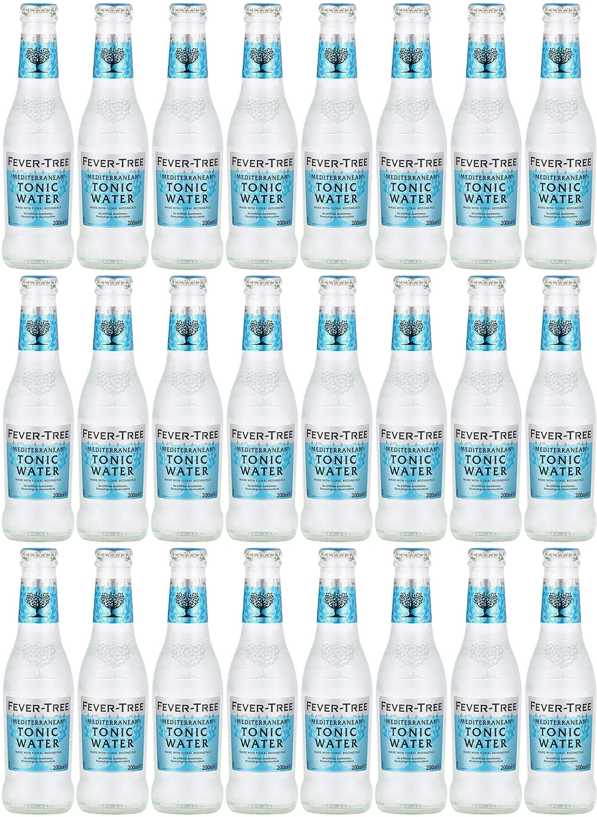 Fever Tree Mediterranean Tonic Water (24 X 200ML)