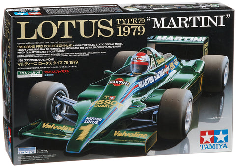 Tamiya 20061 1/20 Lotus Type 79 1979 "Martini Plastic Model Kit