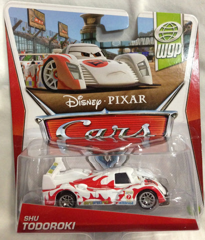 Disney Pixar Cars 2013 WGP (World Grand Prix) Die-Cast Shu Todoroki #12/17 1:55 Scale