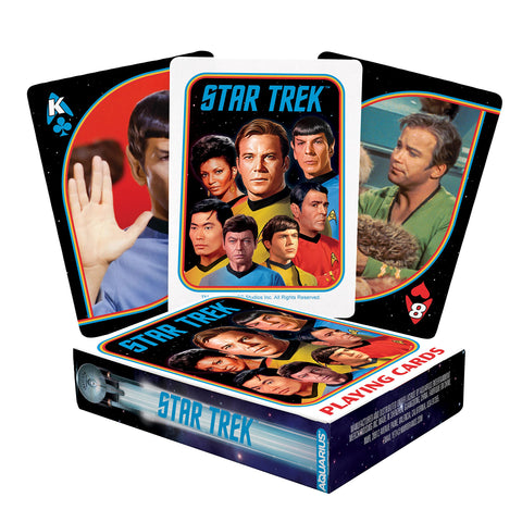 AQUARIUS Star Trek Original Series Playing Cards - Star Trek Original Series Themed Deck of Cards for Your Favorite Card Games - Officially Licensed Star Trek Merchandise & Collectibles