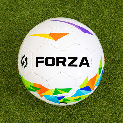 FORZA Footballs - Match, Training, Astro, Garden And Futsal Balls - Expertly Manufactured Footballs [Net World Sports] (FORZA Garden Football [2018], Size 4 (Junior))