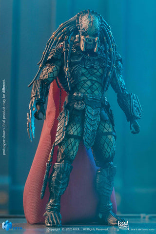 Hiya Toys Aliens vs. Predator: Elder Predator 1:18 Scale Action Figure, Multicolor