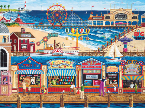 MasterPieces 400 Piece Jigsaw Puzzle For Adults, Family, Or Youth - Ocean Park - 18"x24"